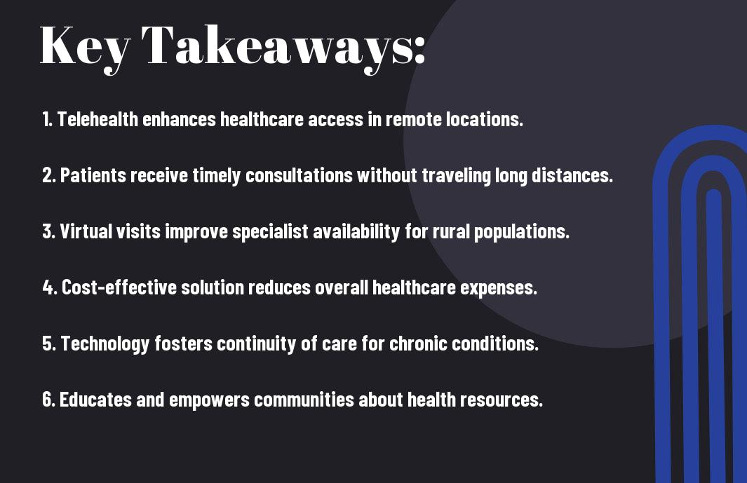 Rural patient accessing telehealth care from home